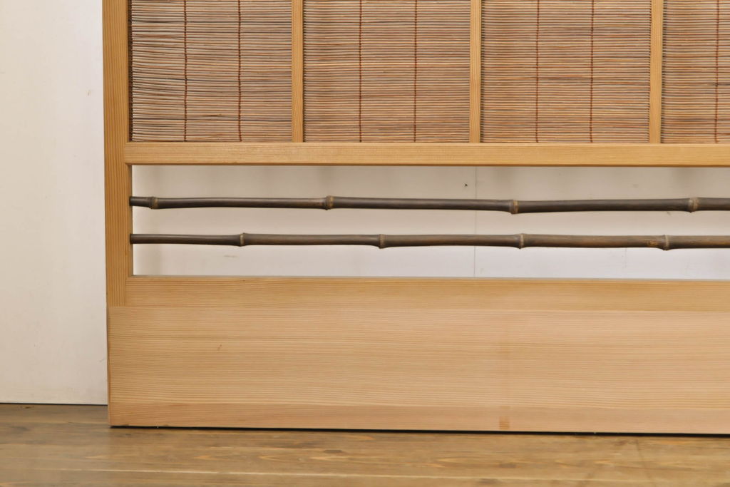 ビンテージ建具 1980年 松竹梅 上品な和の雰囲気を高める御簾戸4