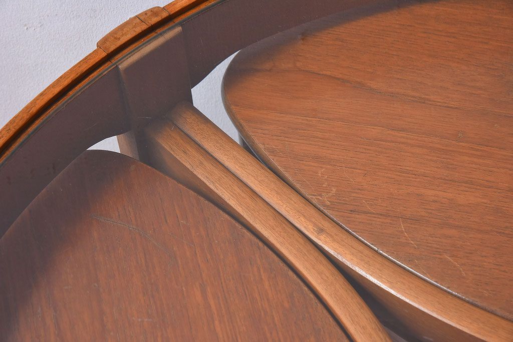 北欧家具　ビンテージ　NATHAN(ネイサン)　コーヒーテーブルセット(ネストテーブル)