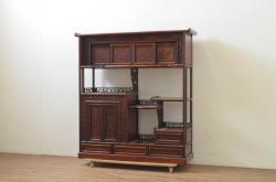 中古　アメリカ製　センチュリー社(CENTURY)　天板拡張式　サイドキャビネット(サイドボード、収納棚)(R-039237)