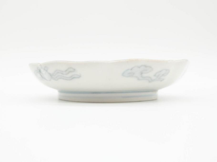 幕末 古伊万里 金彩 色絵 約12cm 3.8寸 煌びやかな絵付けが素敵