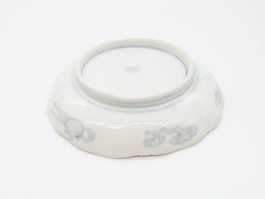幕末 古伊万里 金彩 色絵 約12cm 3.8寸 煌びやかな絵付けが素敵