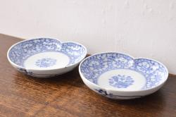 【骨董買取】江戸期　古伊万里　蛸唐草文　渦福　変形皿(和食器、伊万里(有田焼))を買取りました。