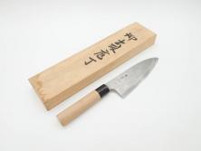 日本の名工　重房作(飯塚解房)　長期保管品　全長340mm　出刃包丁(共箱付き、ナイフ、刃物)(R-070476)