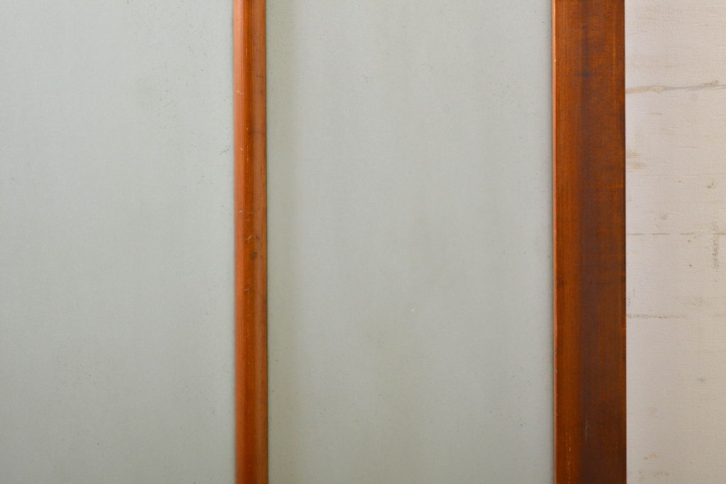 アンティーク建具　レトロな空間づくりにおすすめなガラス戸1枚(引き戸、建具)(R-063002)