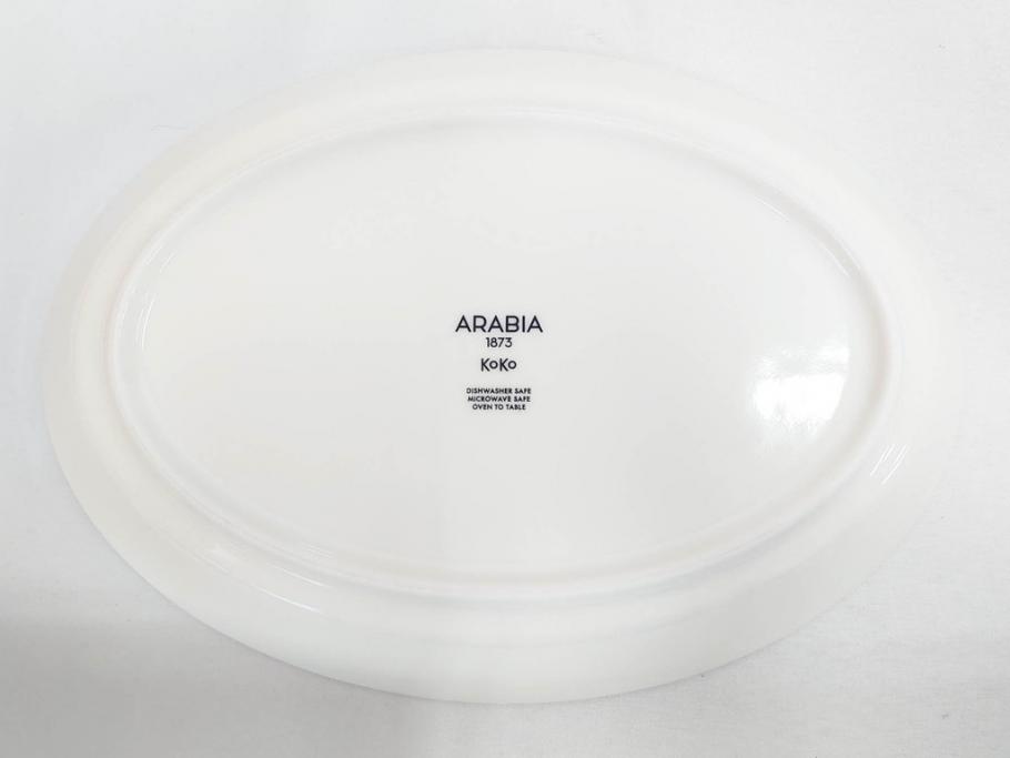 ARABIA FINLAND　24h(トゥオキオ)/KOKO(ココ)　食卓に自然に馴染み料理を引き立てるプレート6枚&マグカップ2客セット(ディーププレート、オーバル、ボウル、大皿、中皿、アラビア、フィンランド、北欧食器)(R-083554)