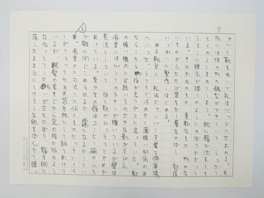 特別限定愛蔵版　開高健　「夏の闇」　原寸408枚　直筆原稿(2008年、開高記念会、直筆、二重箱付)(R-077004)