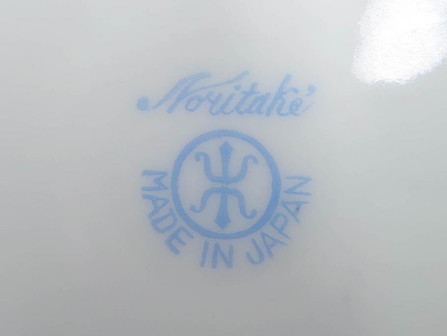 明治～大正期　オールドノリタケ　NORITAKE　花籠　ラスター彩と金彩が織りなす幻想的な輝きが贅沢なひとときを演出するポット・カップ&ソーサー4客セット(ティー、コーヒー、マルキ印、C&S、洋食器)(R-083569)