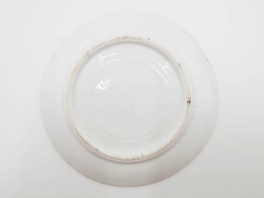 明治～大正期　オールドノリタケ　NORITAKE　金彩　金盛　花　ハンドペイント　格調高く華やぎを纏ったコーヒーセット(ポット、クリーマー、シュガーポット、カップ&ソーサー3客、C&S、洋食器)(R-083570)