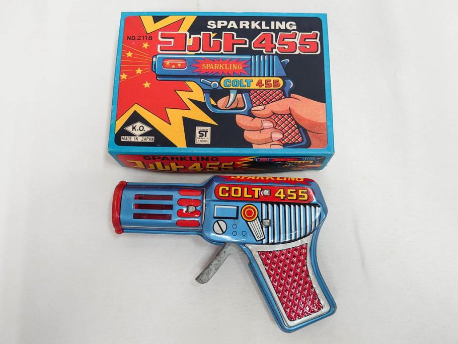HAWK PISTOL スパークリングコルト455　ピストル　おもちゃ　トイガン　ブリキ銃まとめて26点セット(SUNSTAR、KING、FUJI、No.1、BEST、SPARKLING COLT、玩具)(R-083558)