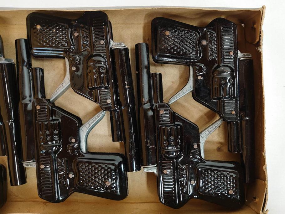 HAWK PISTOL スパークリングコルト455　ピストル　おもちゃ　トイガン　ブリキ銃まとめて25点セット(FIRST、FUJI、No.1、BEST、SPARKLING COLT、玩具)(R-083559)