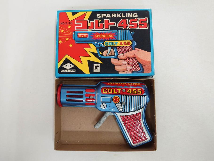 HAWK PISTOL スパークリングコルト455　ピストル　おもちゃ　トイガン　ブリキ銃まとめて25点セット(FIRST、FUJI、No.1、BEST、SPARKLING COLT、玩具)(R-083559)