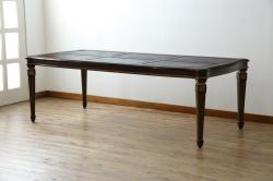 中古　DREXEL HERITAGE(ドレクセルヘリテイジ)　上品な佇まいが魅力的な大型ダイニングテーブル(4人掛け、6人掛け、8人掛け、食卓)(R-060712)