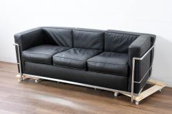 中古 デセデ(de Sede) 本革 2人掛けワイドソファ DS-140 (定価 約100万円)