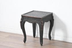中古　美品　マホガニー材　DREXEL HERITAGE(ドレクセルヘリテイジ)　Triune(トライユン)　カクテルテーブル(センターテーブル、リビングテーブル)(定価約21万円)(R-050856)