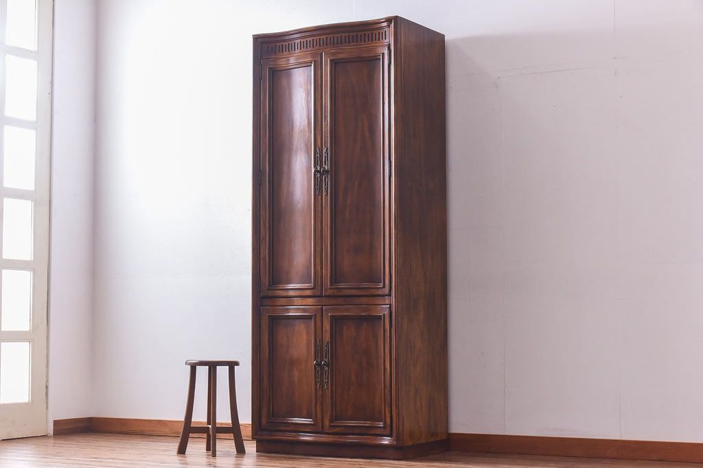 中古　DREXEL HERITAGE(ドレクセルヘリテイジ)　Grand Villa(グランドヴィラ)　Bar   Wall Unit キャビネット(収納棚)(定価約69万円)(3)