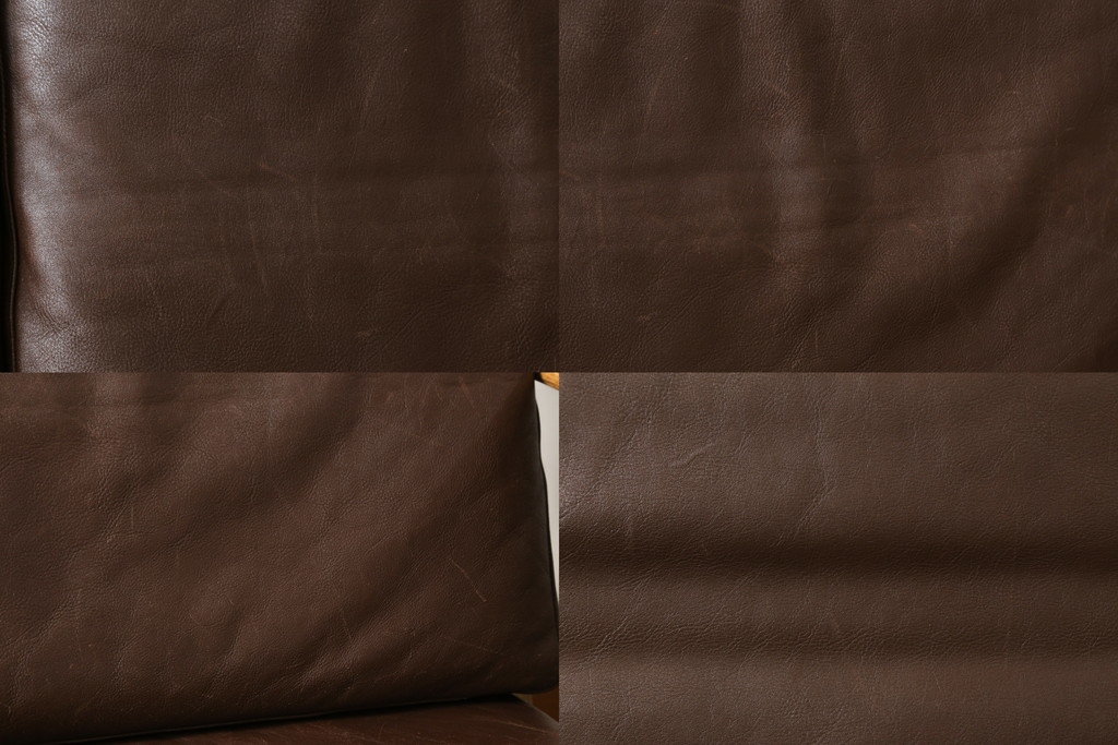 北欧家具　デンマークビンテージ　本革(レザー)　GETAMA(ゲタマ)　Hans J Wegner(ハンス・J・ウェグナー)　GE290　くつろぎの空間を演出するアーム付き3人掛けソファ(3P、三人掛け、アームソファ、トリプルソファ、3シーター、北欧、ヴィンテージ)(R-072801)