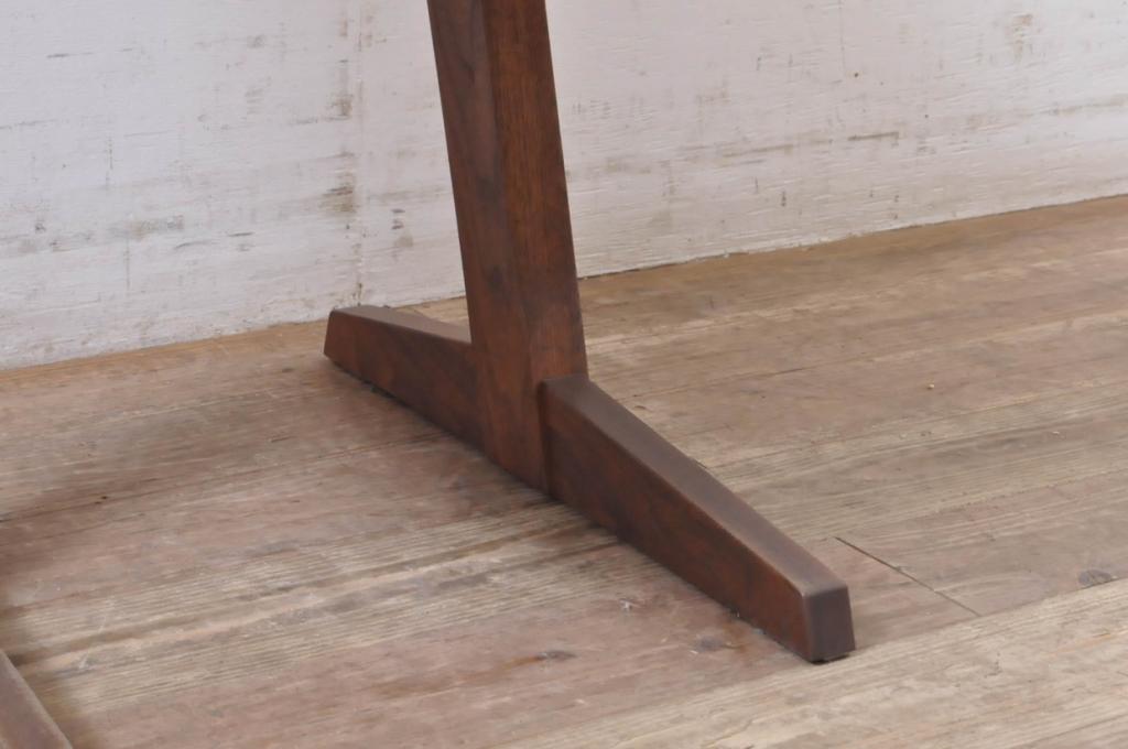 中古　ジョージナカシマ　桜製作所　コノイドチェア(CONOID CHAIR)　CN101　スタイリッシュな佇まいのサイドチェア(ジョージ・ナカシマ、板座チェア、ダイニングチェア、椅子、イス)(R-068143)