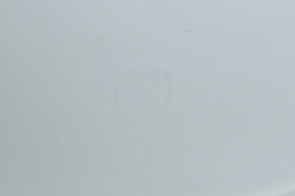 和製アンティーク　オールドノリタケ(則武、日本陶器、Noritake)　丸みを帯びたシルエットが空間に穏やかな品格をもたらすシンプルな照明カバー(シェード、電笠、ペンダントライト、吊り下げ照明、天井照明)(R-083337)