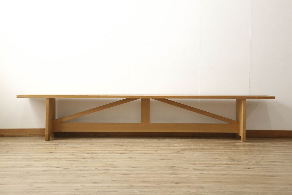 和製アンティーク ペイント家具 昭和中期 素朴な風合いがレトロな木製