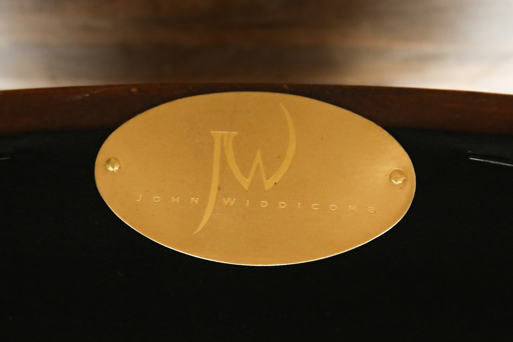 中古　美品　最高級アメリカ家具ブランド　JOHN WIDDICOMB(ジョン・ウィディコム)　マホガニー材　格式高い空間を演出するダイニングチェア6脚セット(アームレスチェア、ダイニングチェア、椅子、イス、バラ売り可能)(定価6脚で約144万円)(R-081917)