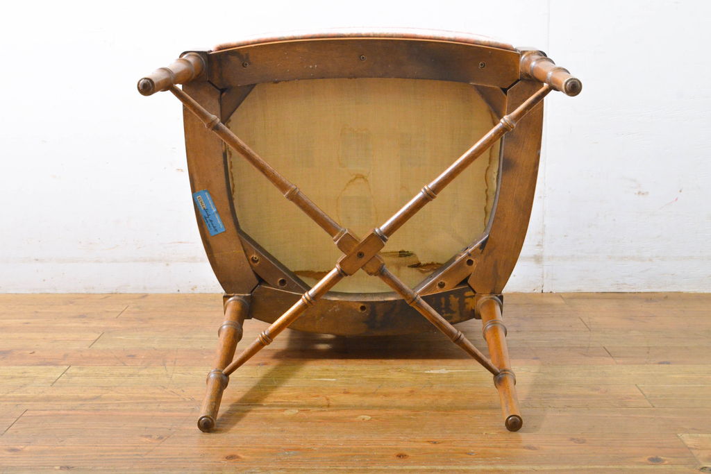 中古　DREXEL HERITAGE(ドレクセルヘリテイジ)　くつろぎの時間を演出するアームチェア(椅子、イス、ダイニングチェア)(R-062711)