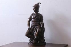 【古美術買取】ヨーロッパアンティーク　ブロンズ像　兵士像(アンティーク　置物・彫刻)を買取りました。