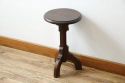 中古　北海道民芸家具　絶版品!シックなライティングビューロー(デスク、机)&チェア(イス)セット