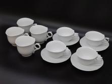 【骨董買取】ドイツ　マイセン　Meissen　波の戯れ　ホワイト　ティーカップ&ソーサー(C&S、Weigs、マグカップ、洋食器)を買取りました。