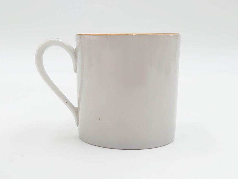 昭和初期　オールドノリタケ　NORITAKE　金彩　色蒔き?　ピンク　クリーム　グリーン　ブルー　グレー　心がほどけるような色彩のやさしさが魅力のカップ&ソーサー5客セット(マルキ印、碗皿、C&S、洋食器)(R-083679)