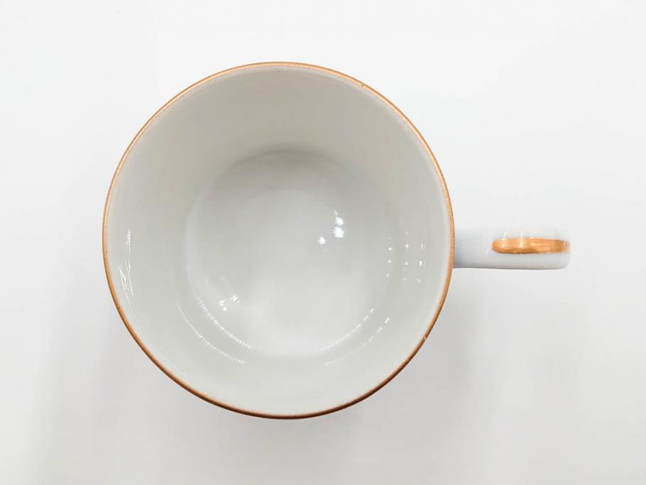 昭和初期　オールドノリタケ　NORITAKE　金彩　色蒔き?　ピンク　クリーム　グリーン　ブルー　グレー　心がほどけるような色彩のやさしさが魅力のカップ&ソーサー5客セット(マルキ印、碗皿、C&S、洋食器)(R-083679)
