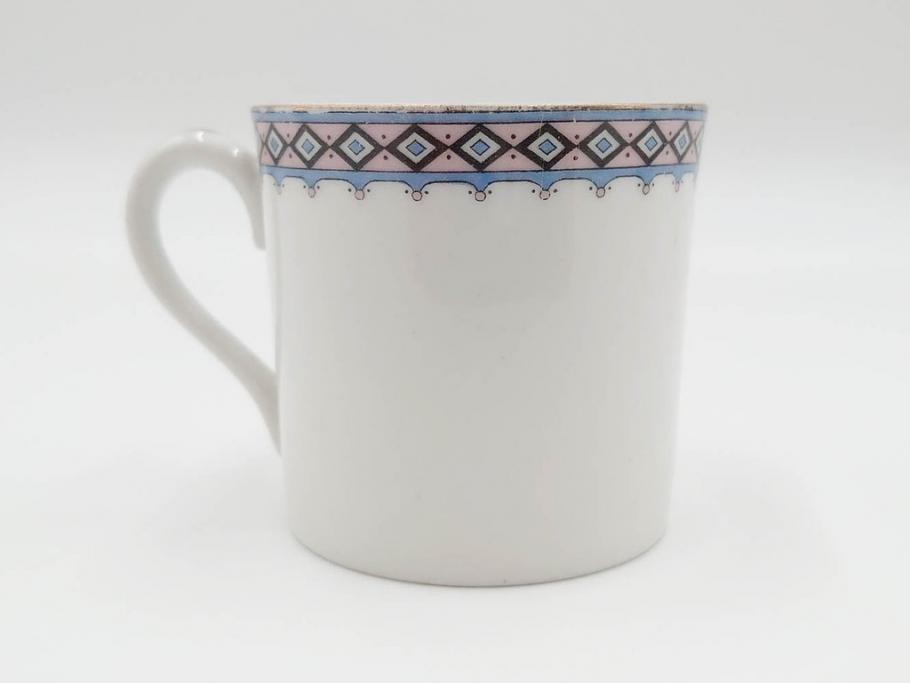 戦前　オールドノリタケ　NORITAKE　ハンドペイント　金彩　金盛　花　どんなシーンにも華を添え優雅な空間を創り出すカップ&ソーサー5客セット(マルキ印、ヤジロベー印、碗皿、C&S、洋食器)(R-083680)