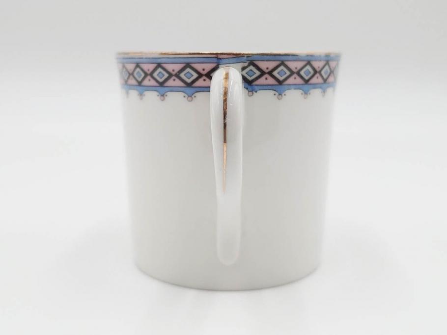 戦前　オールドノリタケ　NORITAKE　ハンドペイント　金彩　金盛　花　どんなシーンにも華を添え優雅な空間を創り出すカップ&ソーサー5客セット(マルキ印、ヤジロベー印、碗皿、C&S、洋食器)(R-083680)