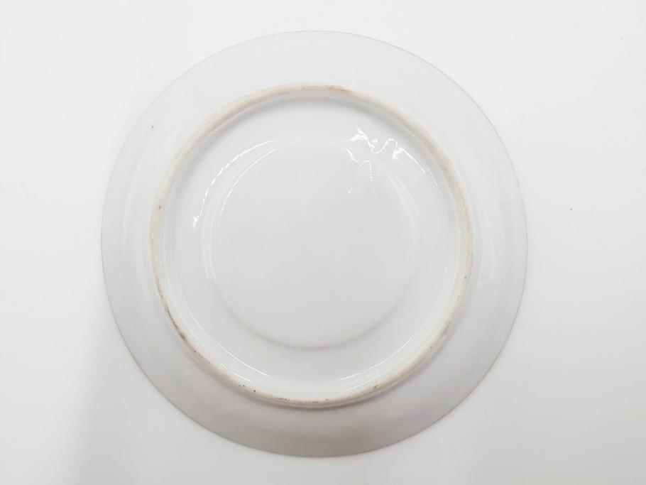 戦前　オールドノリタケ　NORITAKE　オールド名陶　ハンドペイント　ラスター彩　金彩　金盛　花　バラエティ豊かなデザインで毎日を彩るカップ&ソーサー4客セット(フラワー、マルキ印、ライジングサン印、碗皿、C&S、洋食器)(R-083681)
