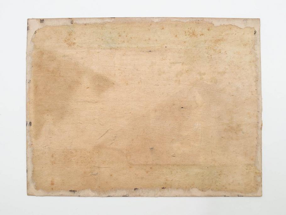 時代物　江戸期　奈良絵7枚セット(物語絵、風景、貴族、狐)(R-083684)