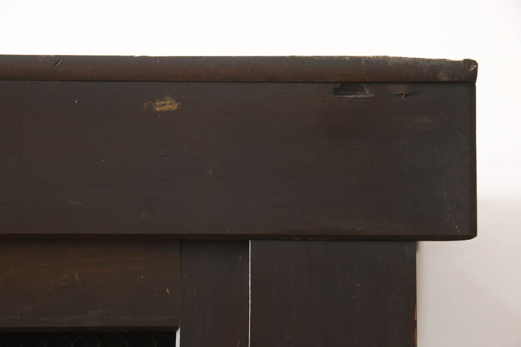 和製アンティーク　凛とした美しさが上品な和を演出してくれる近江水屋箪笥サイドボード(食器棚、戸棚、収納棚、キャビネット)(R-062779)