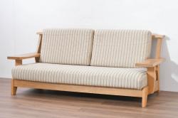 中古　美品　イタリア　Chateau d'Ax(シャトーダックス)　本革　2.5人掛け　美しい色艶が魅力的なレザーソファ(2人掛けソファ、2P、3人掛けソファ、3P、アームソファ)(R-061171)