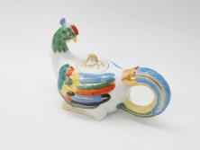 【骨董買取】ドイツ　マイセン　Meissen　鳳凰　300周年記念　2010年　世界限定100個　ポット(鳥、鶏、トリ、金彩、Rooster Pot、洋食器)を買取りました。