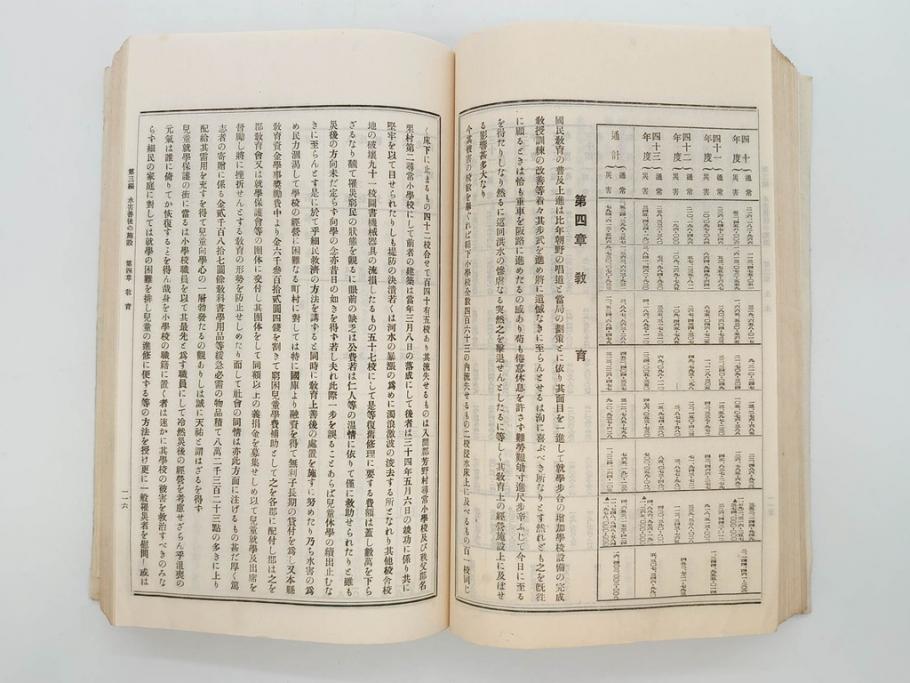 大正元年　「埼玉県水害誌」　洪水氾濫之図付き(埼玉県庁、災害、地誌、和書、古書、古本、古文書、古地図、附図)(R-077218)