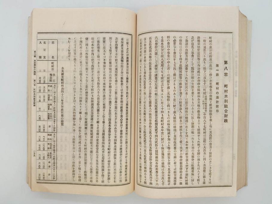 大正元年　「埼玉県水害誌」　洪水氾濫之図付き(埼玉県庁、災害、地誌、和書、古書、古本、古文書、古地図、附図)(R-077218)