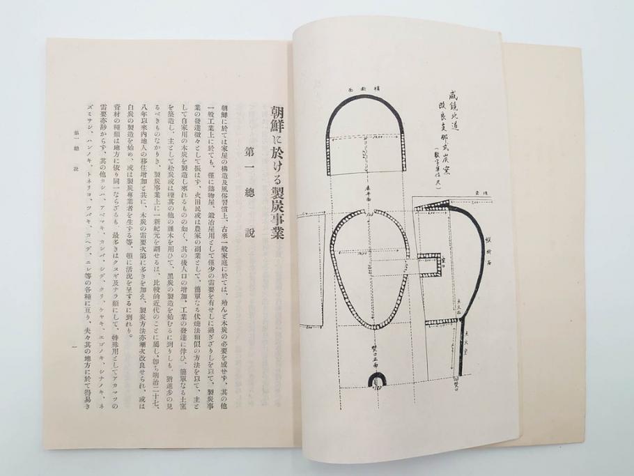 大正13年・14年　昭和2年　朝鮮総督府殖産局　朝鮮の林業　朝鮮の農業事情　朝鮮に於ける製炭事業　林業経営上模範となるべき事蹟概要　本4冊セット(古書、古本、書籍)(R-083691)