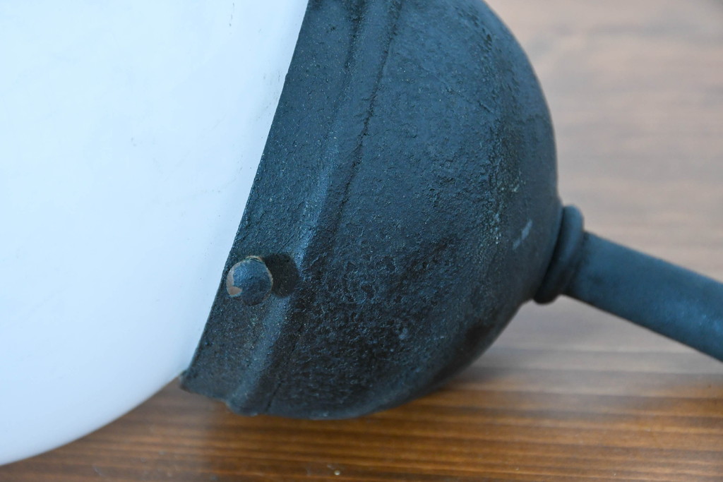 和製アンティーク　空間に優しいアクセントを添えるウォールランプ(ウォールライト、壁付け照明、壁掛け照明)(R-083658)