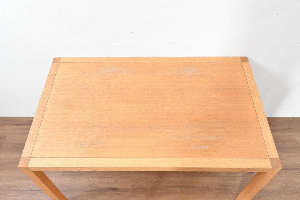 中古　arflex(アルフレックス)　ALLORA 05(アローラ05)　オーク材の温もりあふれるダイニングテーブル(4人掛け、4人用、作業台、食卓)(定価約21万8千円)(R-083787)