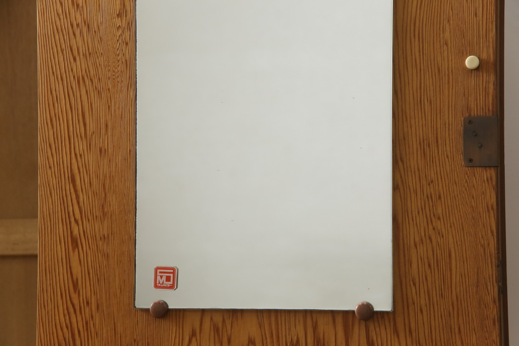 中古　美品　屋久杉　密に詰まった杢目が美しいワードローブ(定価約70万円)(洋服タンス、収納棚)(R-057634)