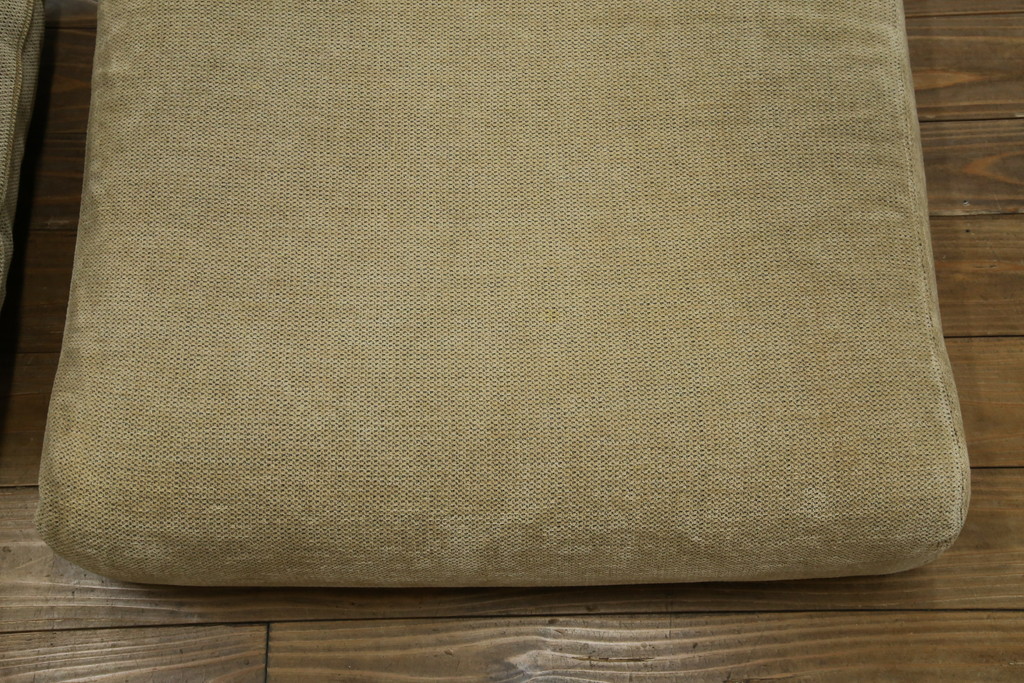 中古　美品　arflex(アルフレックス)　A・SOFA (エー・ソファ) HOLIDAYS(ホリデイズ)　本革(レザー)　水牛革を編み込んだ涼しげなデザインがおしゃれな一人掛けソファ(アームソファ、ラウンジソファ、1人掛け、1P)(定価約26万円)(R-080323)