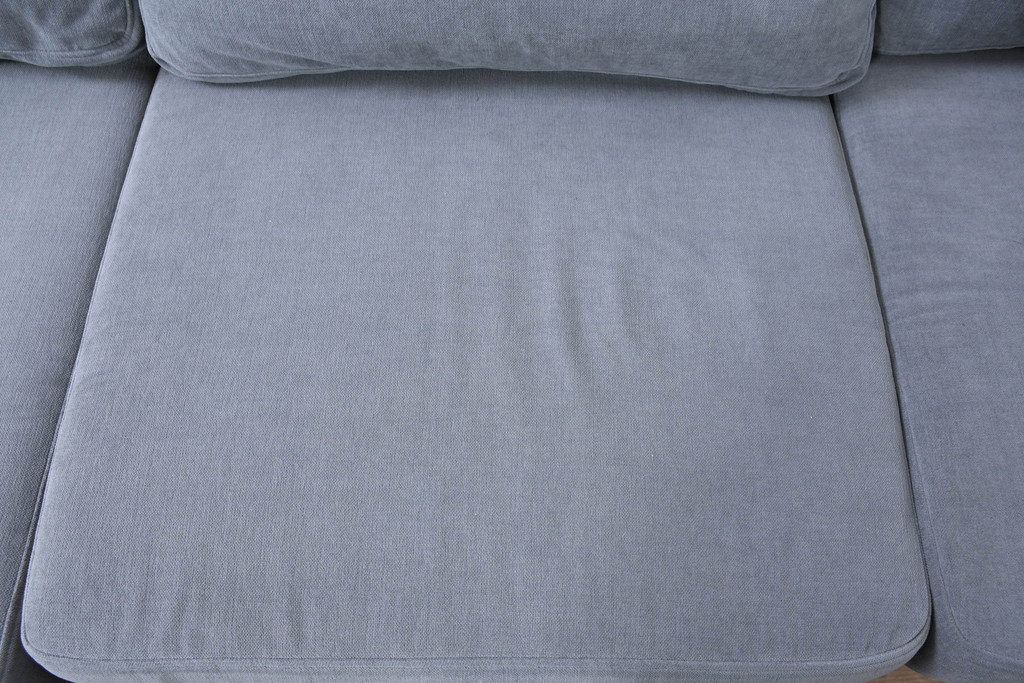 中古　美品　BoConcept(ボーコンセプト)　ゆったりとした座り心地が楽しめる落ち着いた色味のL字型ソファ(3人掛け、2人掛け、3P、2P、カウチソファ、コーナーソファ)(定価推定約40万円)(R-083238)