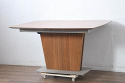 レトロ家具　昭和レトロ　折り畳み式アンティーク裁ち板(飾り台)