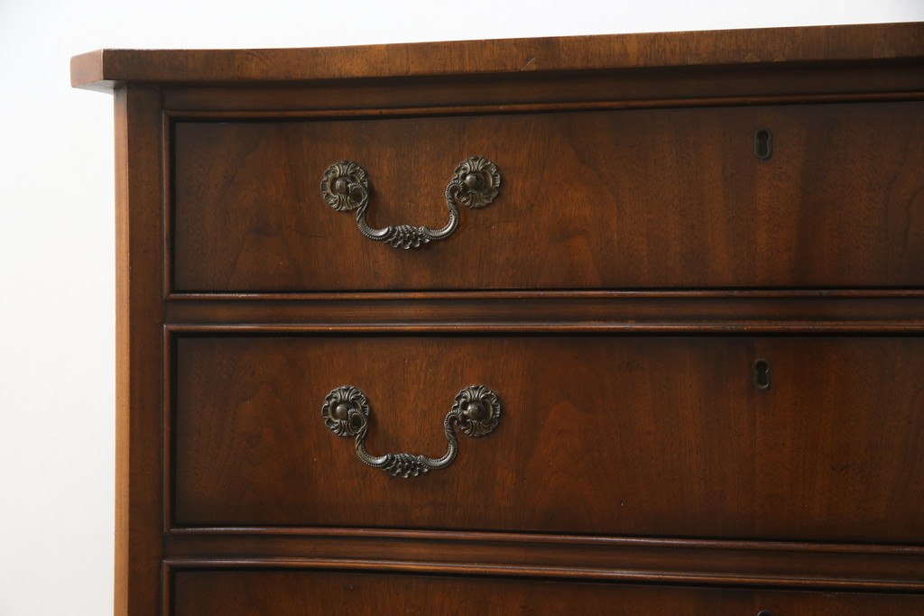 中古　DREXEL HERITAGE(ドレクセルヘリテイジ)　マホガニー材　気品ある佇まいが魅力的なチェスト(引き出し、サイドチェスト)(R-055434)