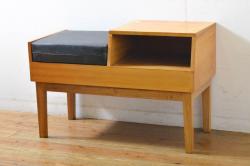 イギリスアンティーク　オーク材　バタフライテーブル(ダイニングテーブル、ゲートレッグテーブル、ドロップリーフテーブル)(R-050225)