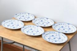 【骨董買取】ロイヤルコペンハーゲン フルレース オーバルプレート(皿、アンティーク、デンマーク)を買取りました。