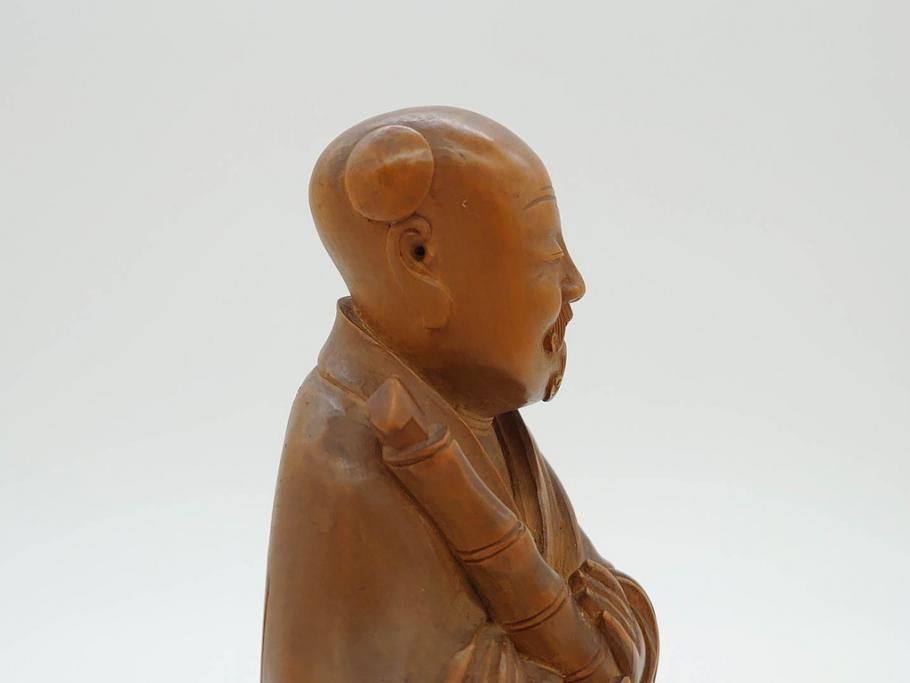Amazon.co.jp: 十錦桃仙人像 陶器 中国 骨董 置物 : ホーム＆キッチン